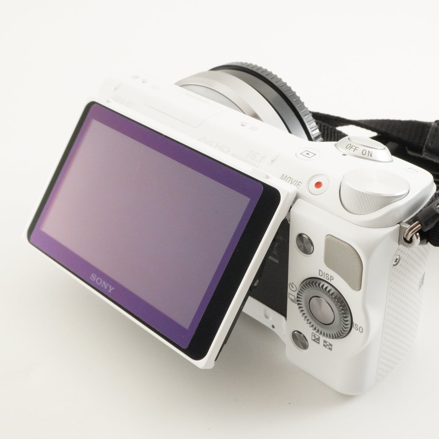 [325 Shots] SONY a NEX-5T White +16-50mm In Box +4GB SDHC Card from Japan #10090