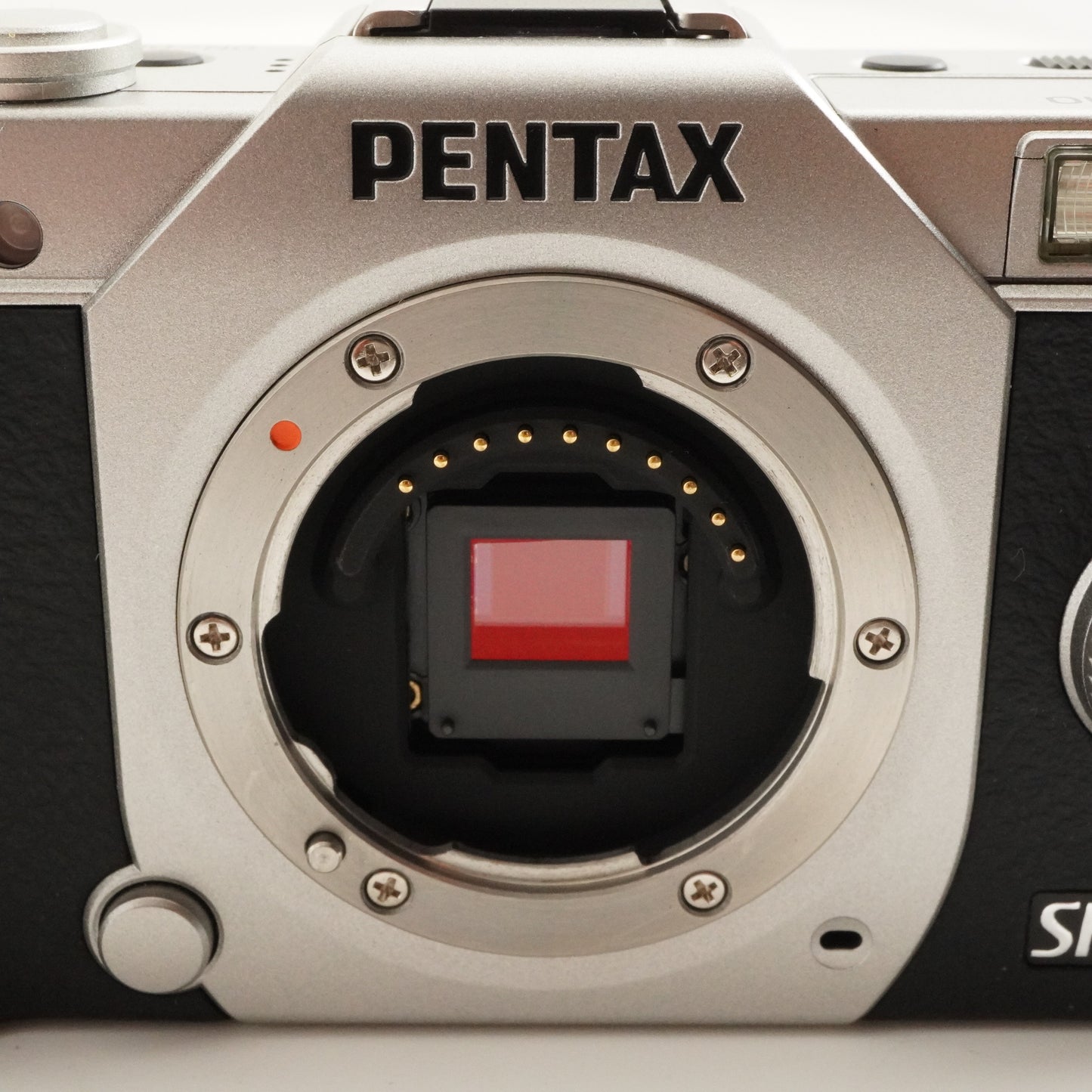 [Only 9 Shots] PENTAX Q10 Silver + 02 smc PENTAX 5-15mm In Box from Japan #10092