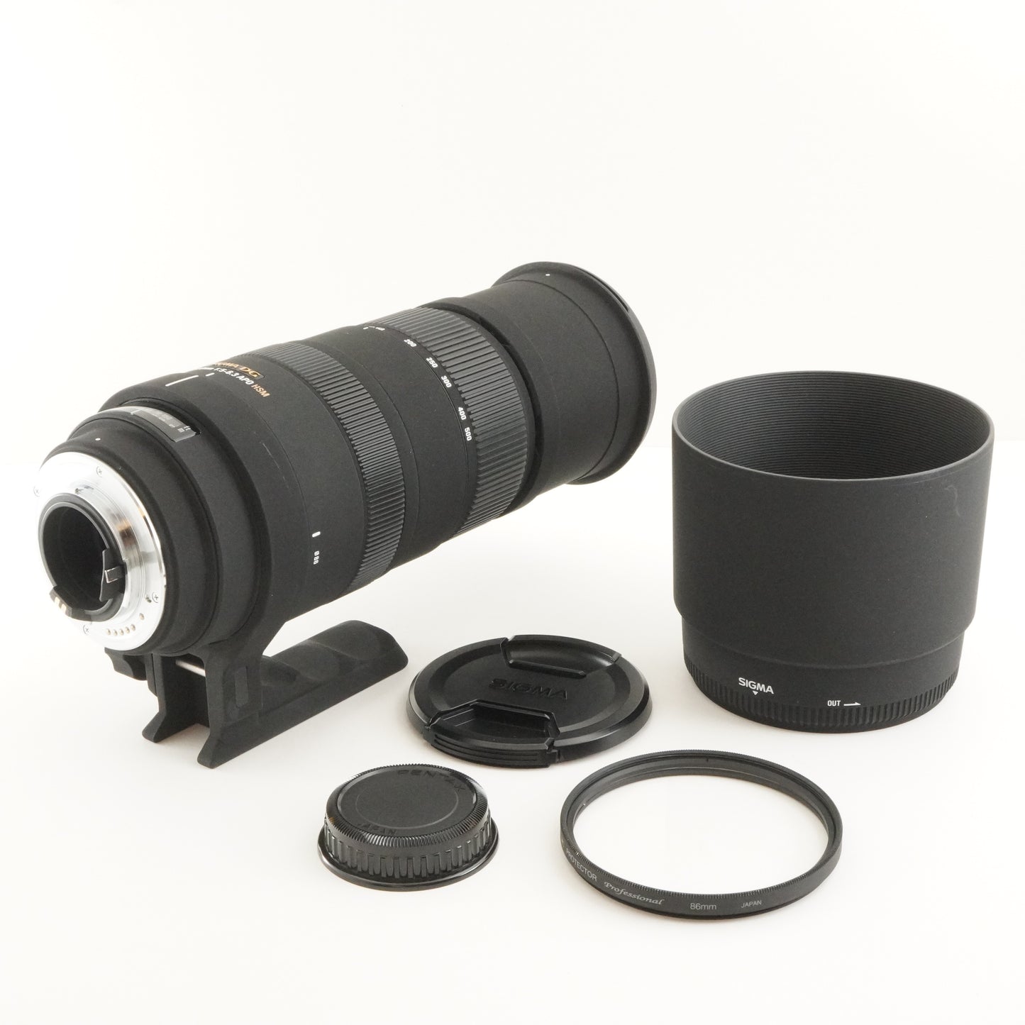 SIGMA 150-500mm F5-6.3 DG APO HSM For PENTAX K AF ZOOM Lens from Japan #10102