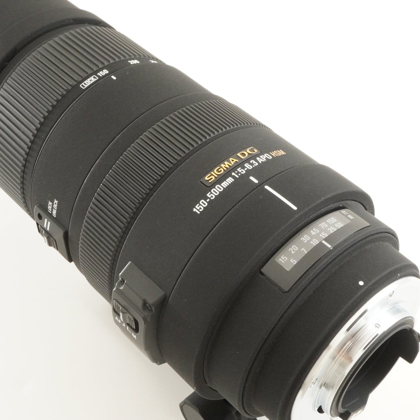 SIGMA 150-500mm F5-6.3 DG APO HSM For PENTAX K AF ZOOM Lens from Japan #10102