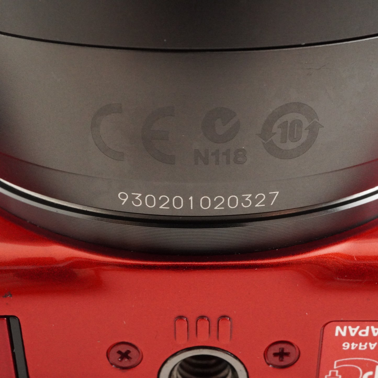 Canon EOS M Red + EF-M 18-55mm F3.5-5.6 IS STM Digital Camera from Japan #10131