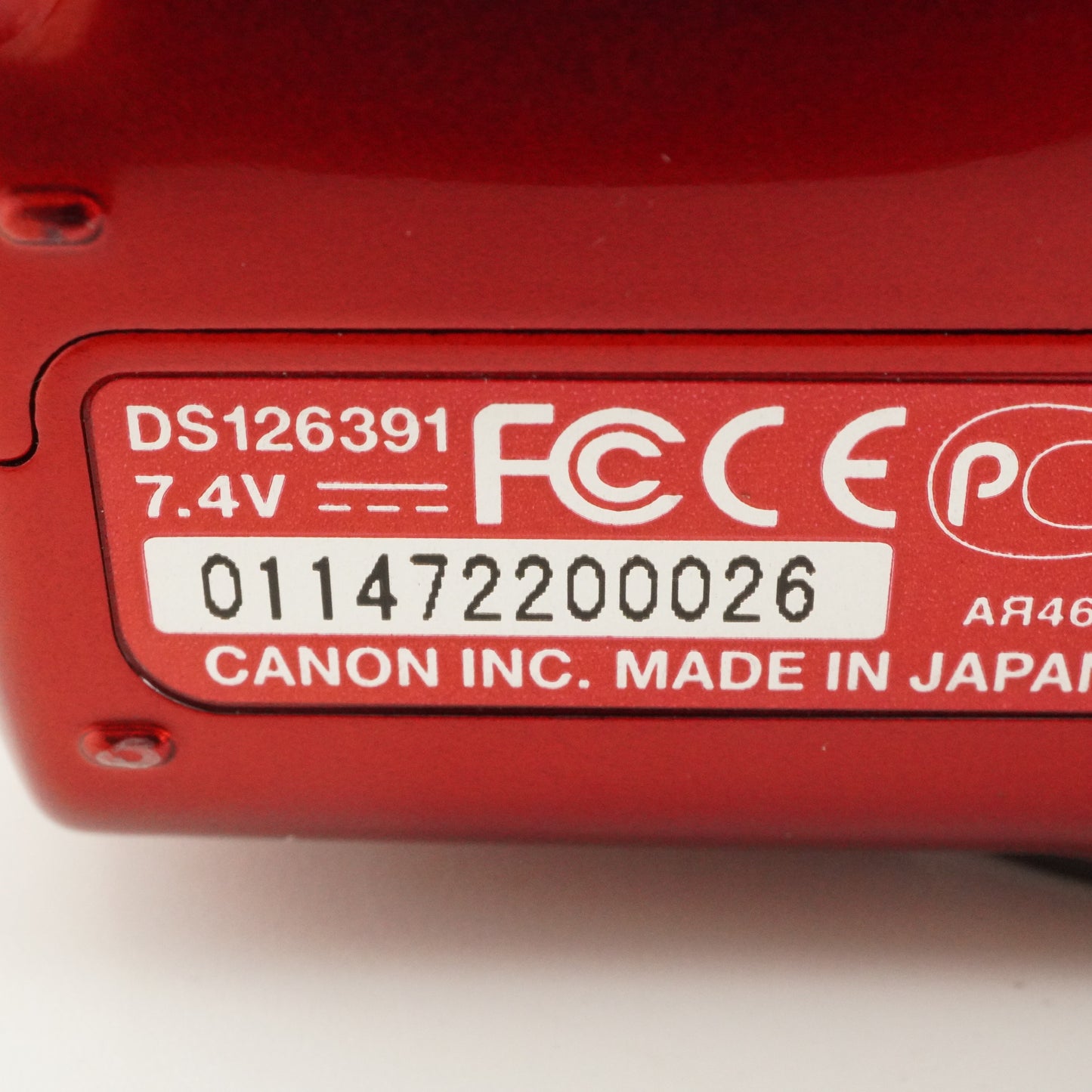 Canon EOS M Red + EF-M 18-55mm F3.5-5.6 IS STM Digital Camera from Japan #10131