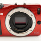Canon EOS M Red + EF-M 18-55mm F3.5-5.6 IS STM Digital Camera from Japan #10131
