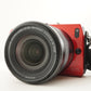 Canon EOS M Red + EF-M 18-55mm F3.5-5.6 IS STM Digital Camera from Japan #10131