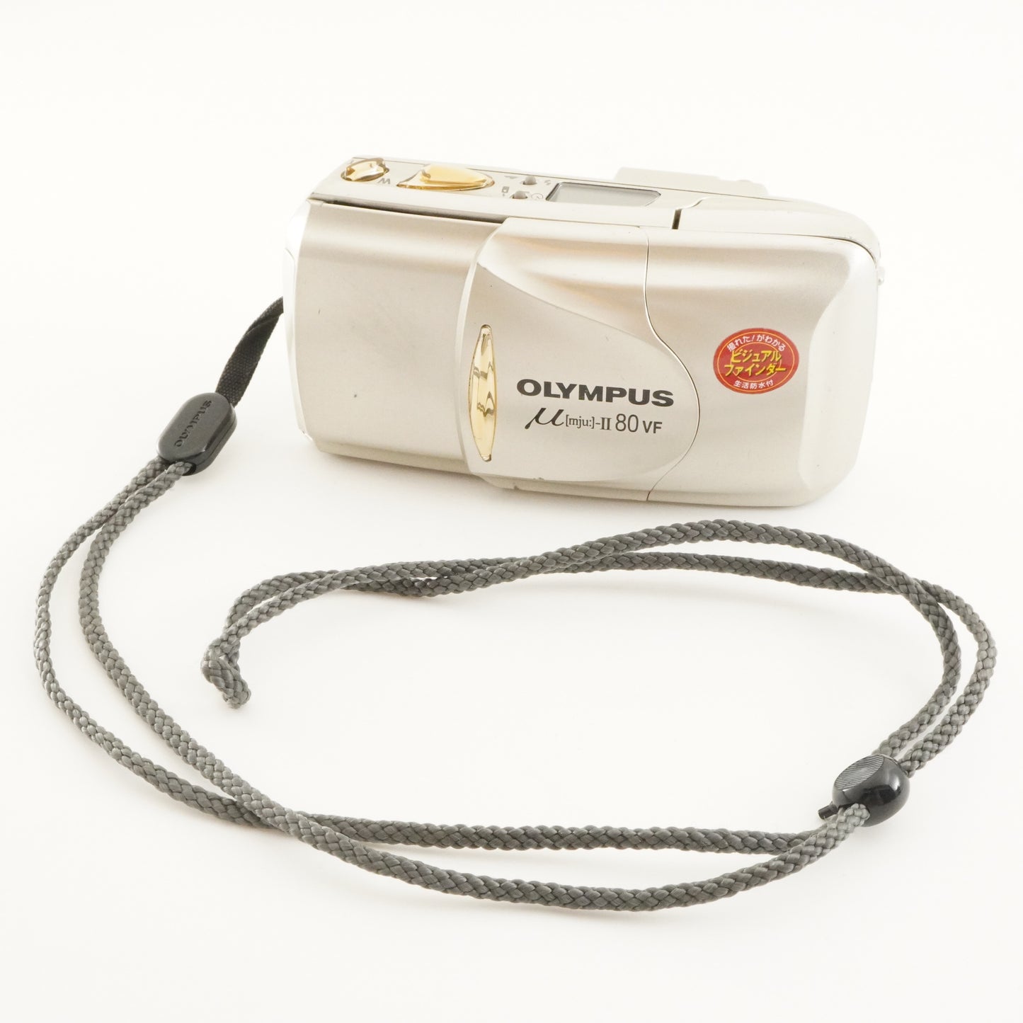 OLYMPUS mju II 80VF [mju:] Point & Shoot Film Camera from Japan #10133
