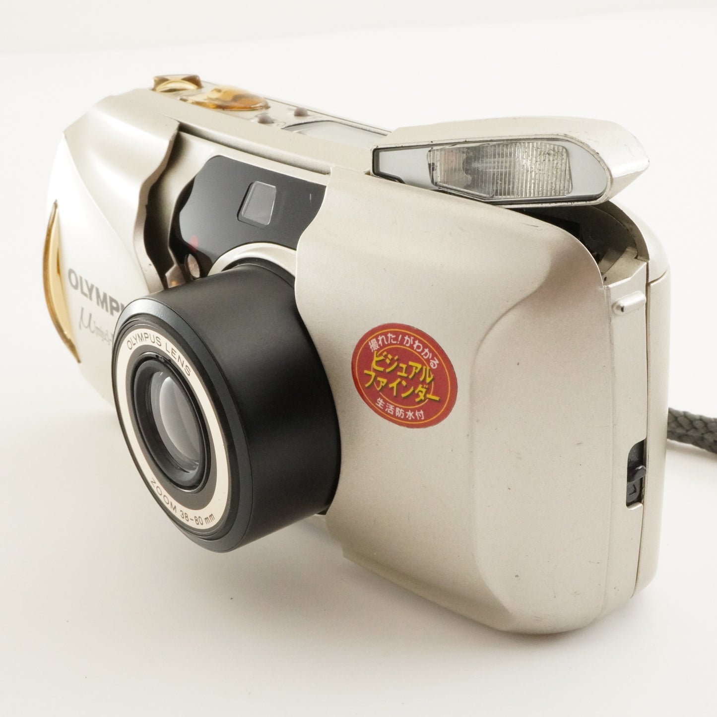 OLYMPUS mju II 80VF [mju:] Point & Shoot Film Camera from Japan #10133