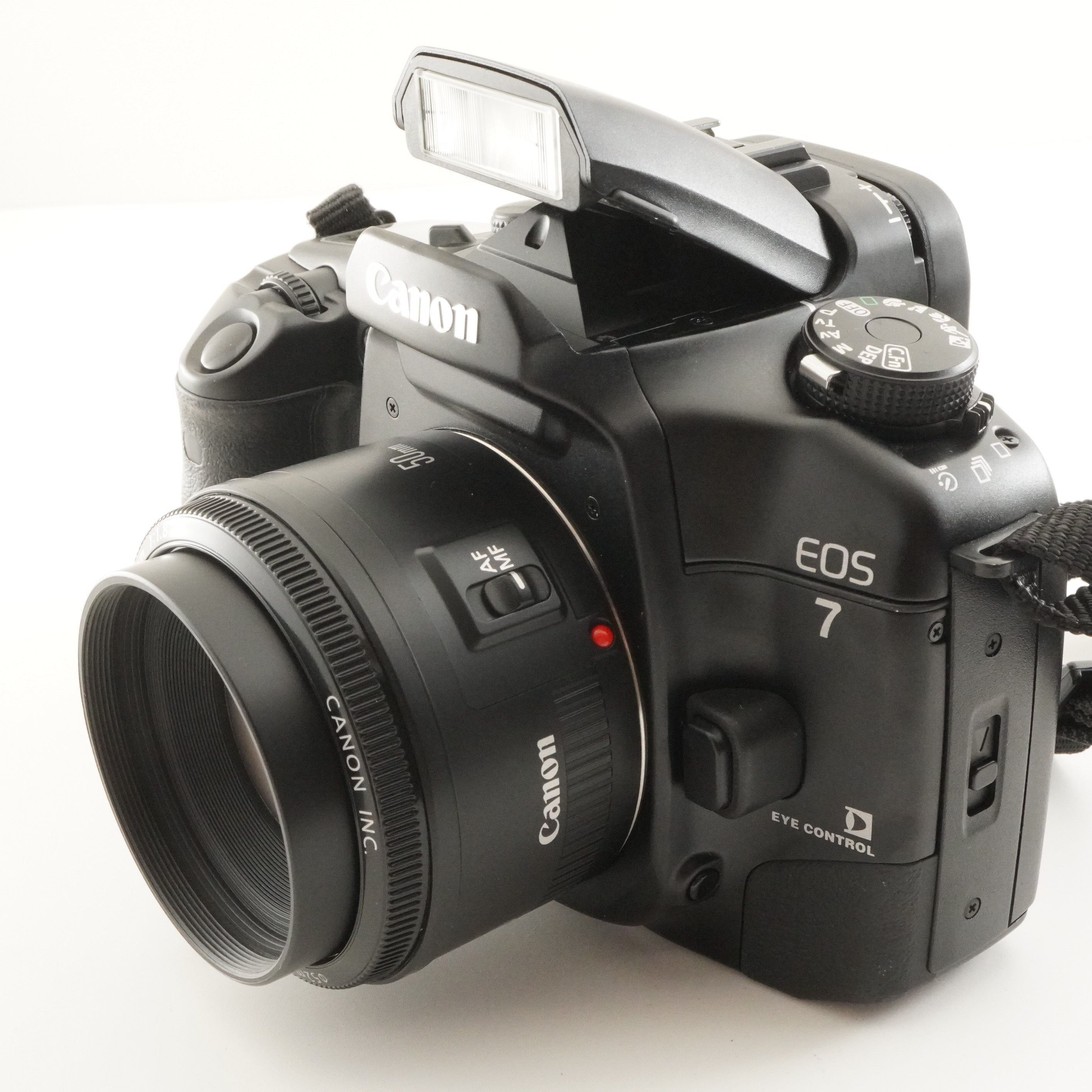 Canon EOS 7 Elan 7E + EF 50mm F1.8 II SLR 35mm Film Camera from