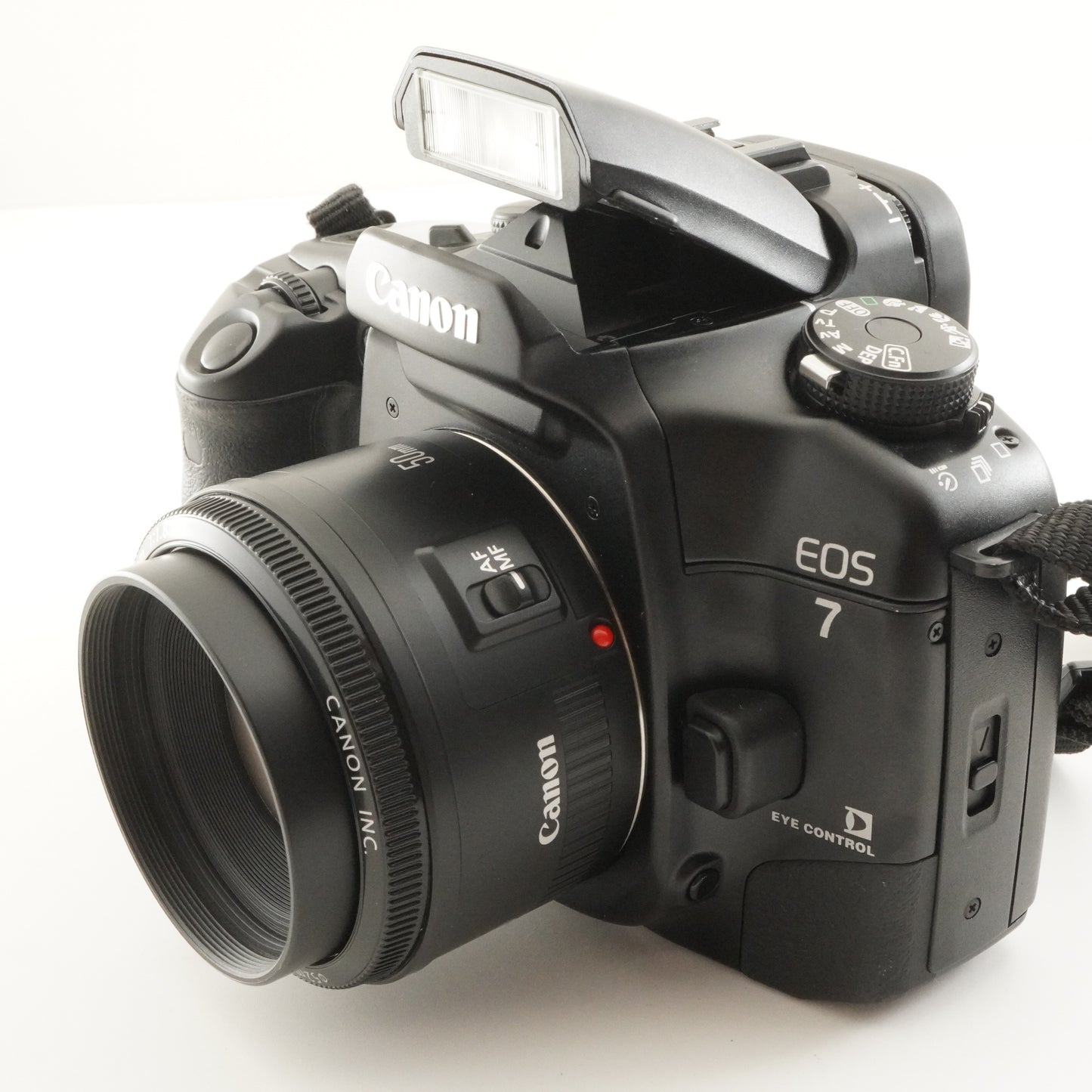 Canon EOS 7 Elan 7E + EF 50mm F1.8 II SLR 35mm Film Camera from Japan #10213