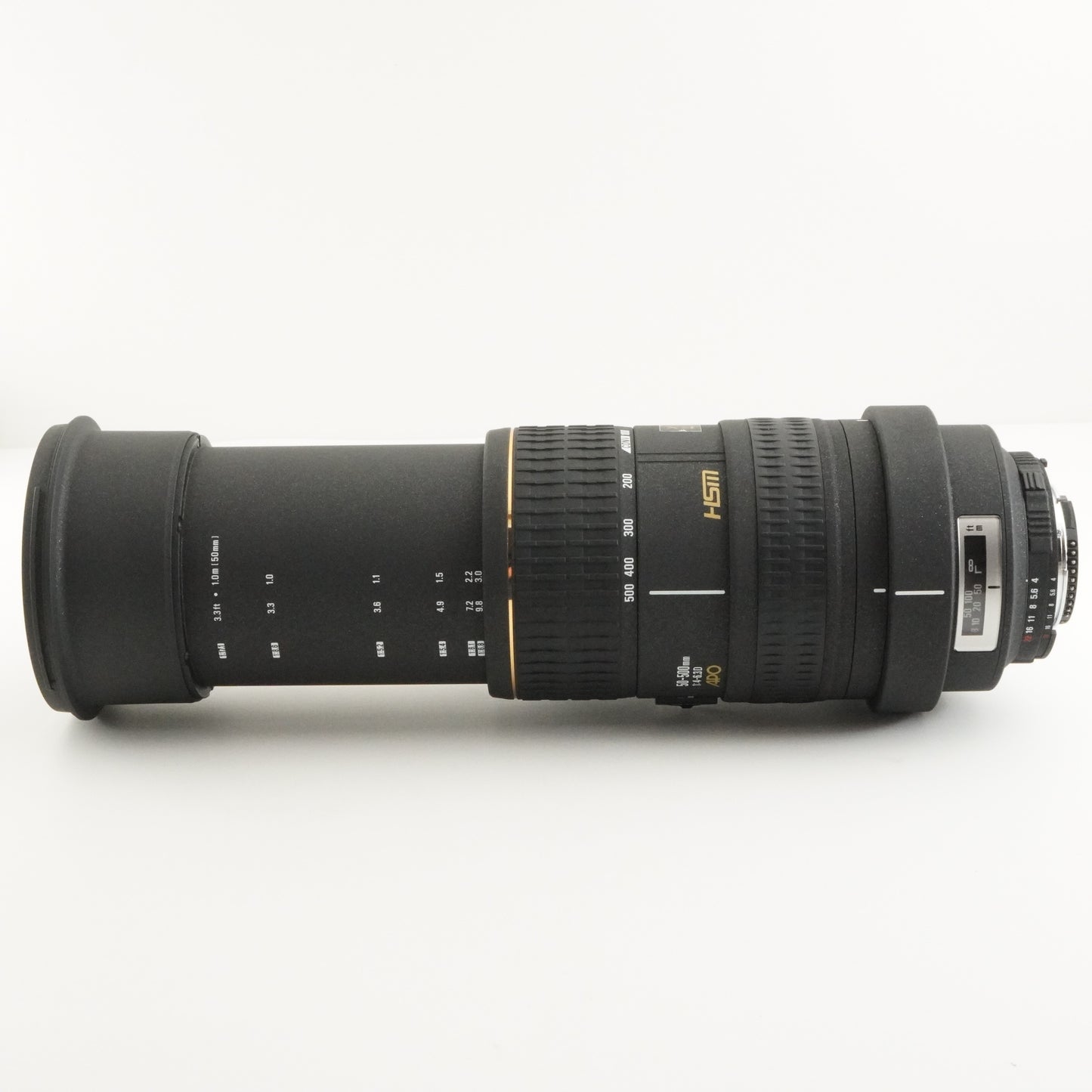 SIGMA APO 50-500mm F4-6.3 D EX HSM For Nikon AF ZOOM Lens from Japan #10218