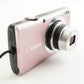 Canon PowerShot A2400 IS Pink + 4GB SDHC Card Digital Camera from Japan #10228
