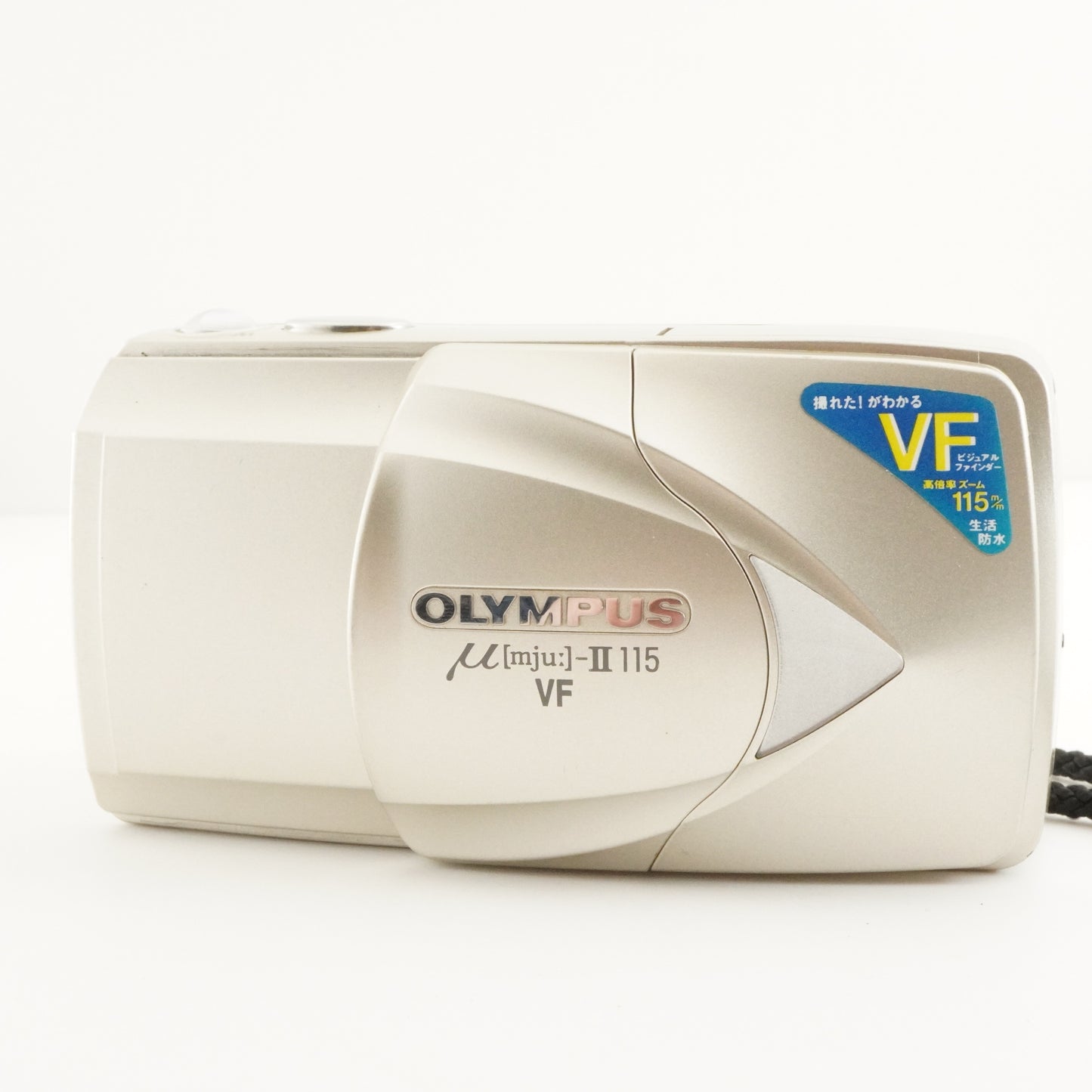 OLYMPUS mju II 115 VF [mju:] Point & Shoot Film Camera from Japan #10243