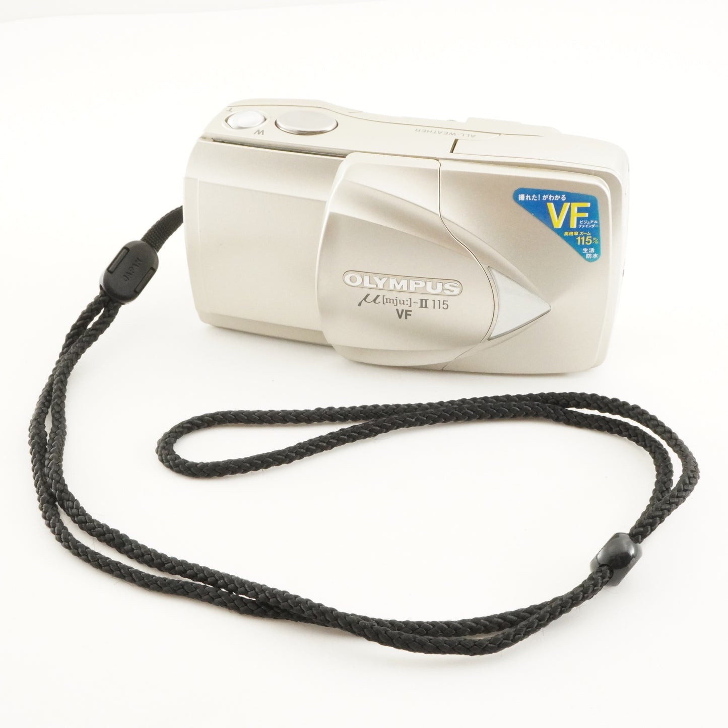 OLYMPUS mju II 115 VF [mju:] Point & Shoot Film Camera from Japan #10243