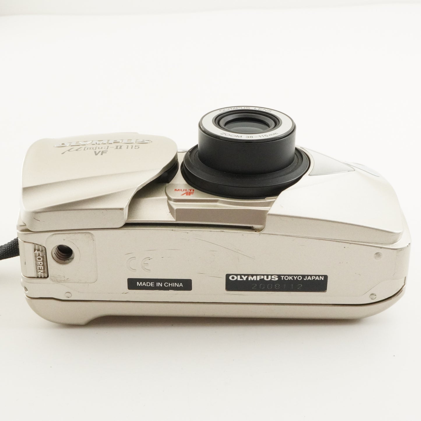 OLYMPUS mju II 115 VF [mju:] Point & Shoot Film Camera from Japan #10243