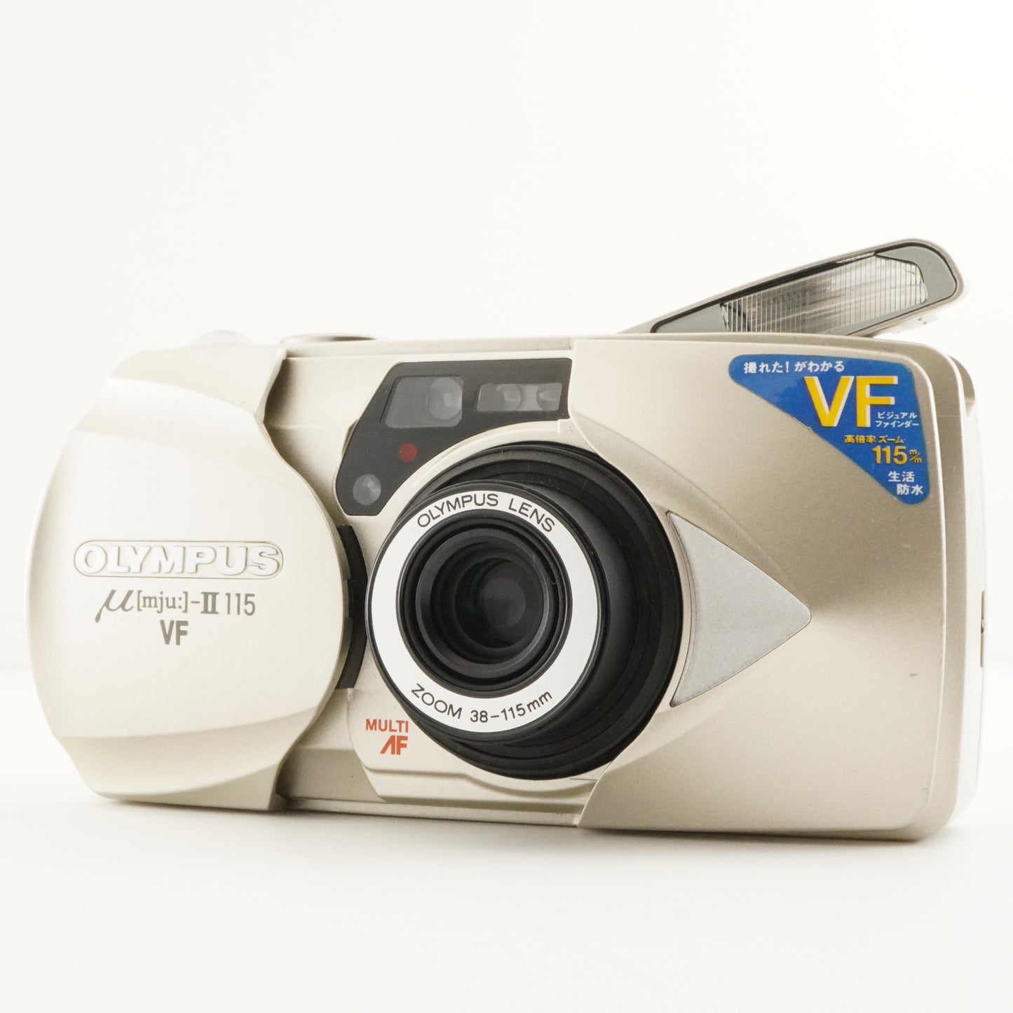 OLYMPUS mju II 115 VF [mju:] Point & Shoot Film Camera from Japan #10244