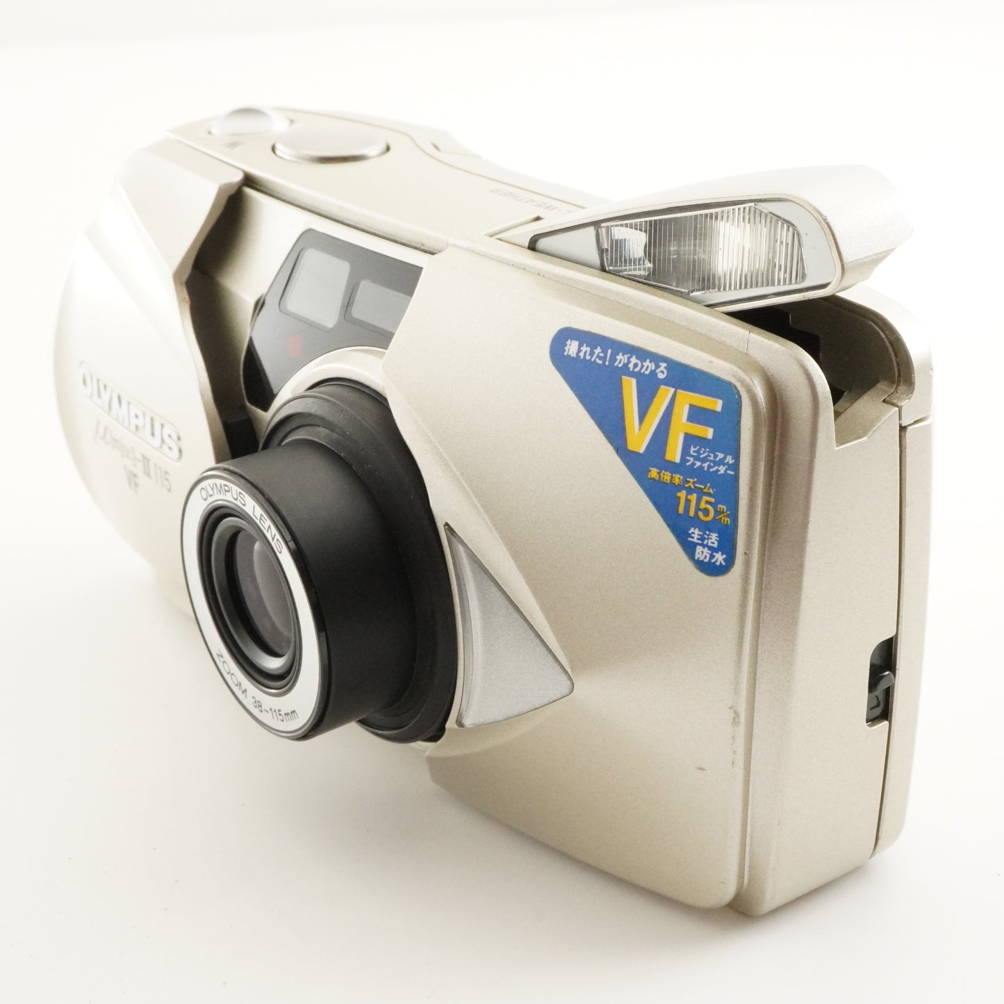 OLYMPUS mju II 115 VF [mju:] Point & Shoot Film Camera from Japan #10244