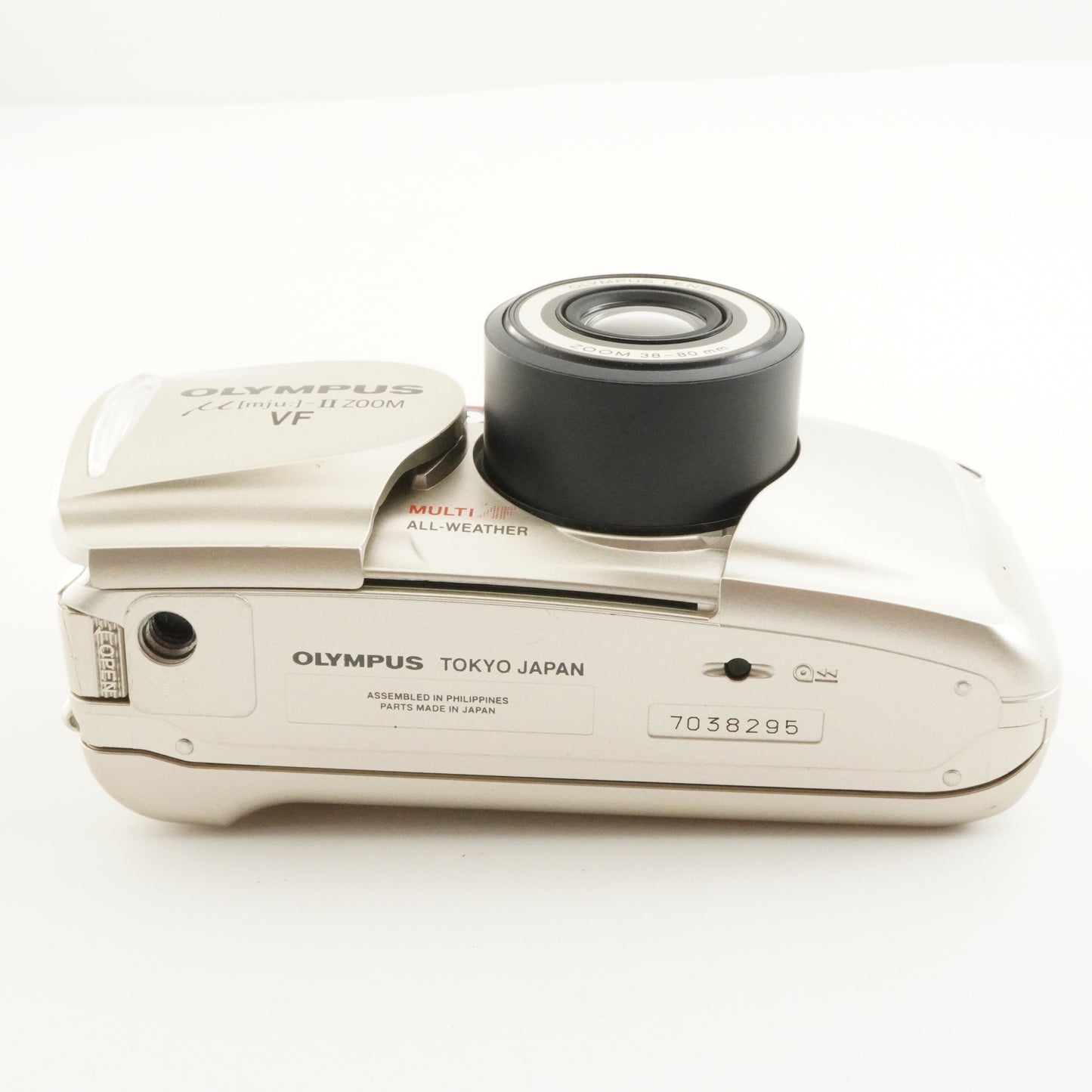 OLYMPUS mju II ZOOM VF [mju:] Point & Shoot Film Camera from Japan #10245