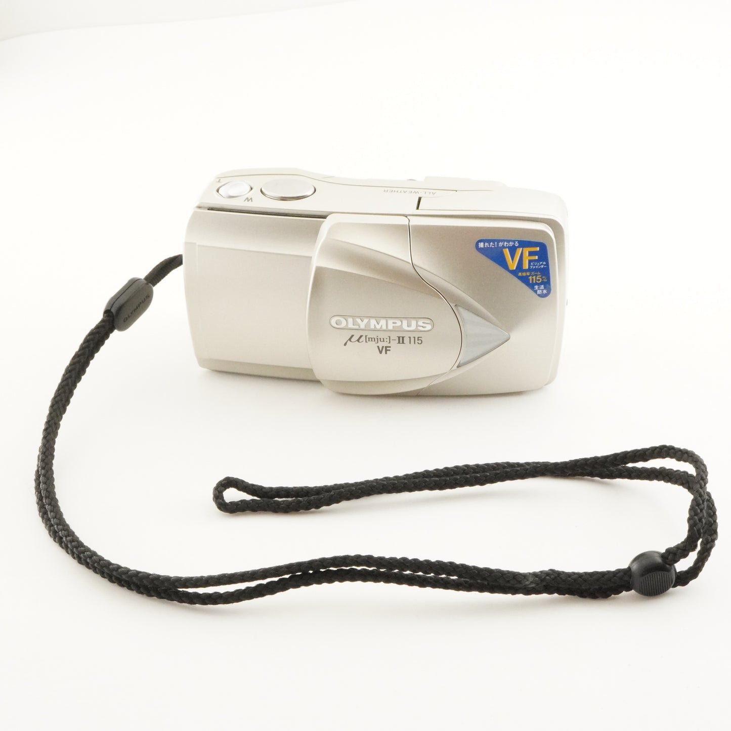 OLYMPUS mju II 115 VF [mju:] Point & Shoot Film Camera from Japan #10246
