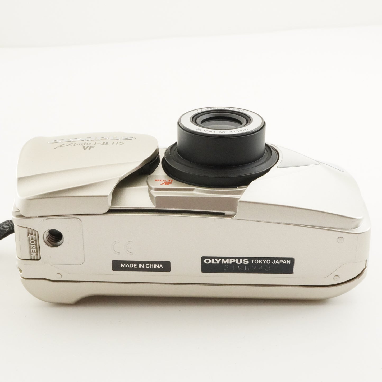 OLYMPUS mju II 115 VF [mju:] Point & Shoot Film Camera from Japan #10246
