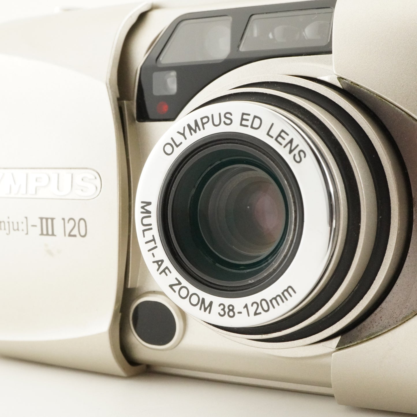 OLYMPUS mju III 120 [mju:] + RC-200 Point & Shoot Film Camera from Japan #10247