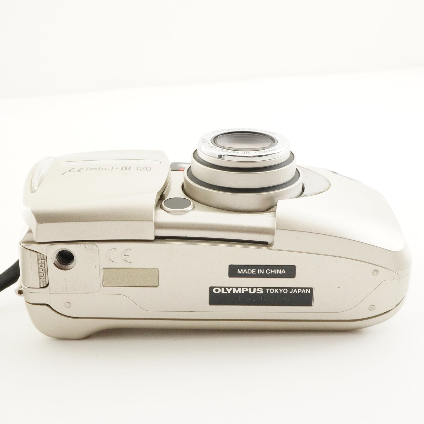 OLYMPUS mju III 120 [mju:] + RC-200 Point & Shoot Film Camera from Japan #10247