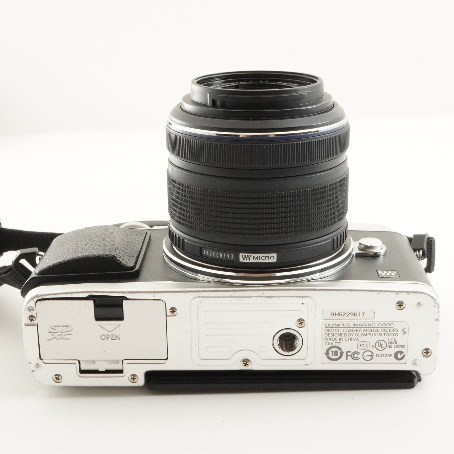 [5,142 Shot] OLYMPUS PEN E-P5 Silver + 14-42mm II R + 4GB SDHC from Japan #10253