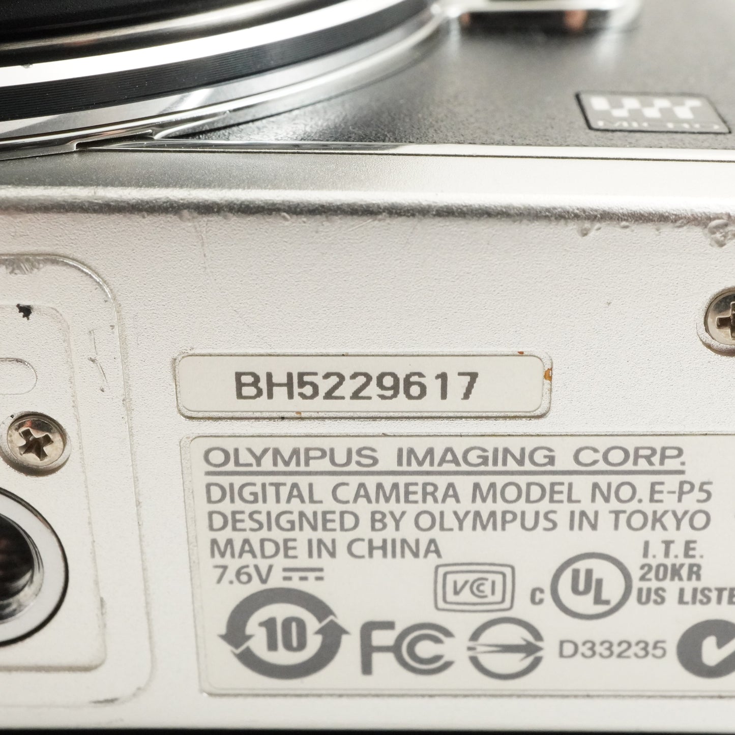 [5,142 Shot] OLYMPUS PEN E-P5 Silver + 14-42mm II R + 4GB SDHC from Japan #10253
