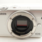 Canon EOS M100 White + EF-M 15-45mm + 55-200mm IS STM In Box from Japan #10256