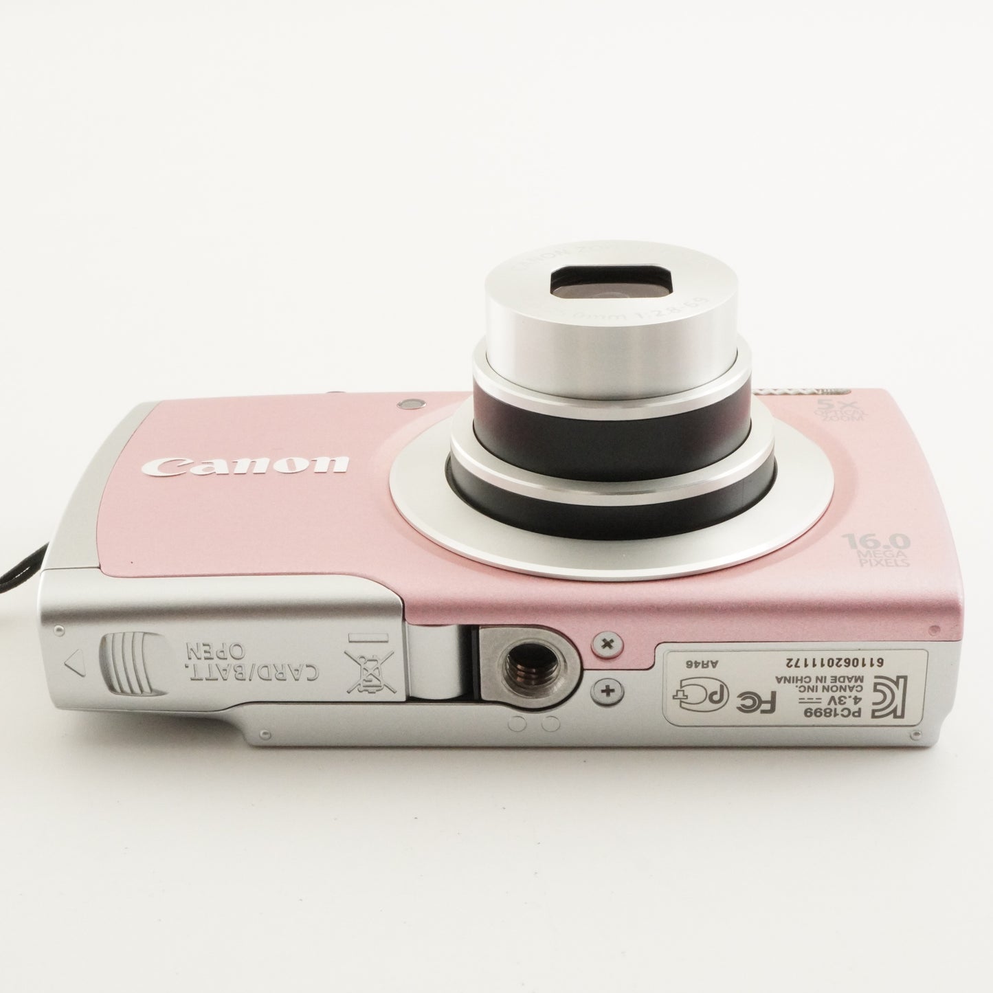 Canon PowerShot A2600 HD Pink + 4GB SDHC Card Digital Camera from Japan #10262