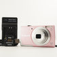 Canon PowerShot A2600 HD Pink + 4GB SDHC Card Digital Camera from Japan #10262