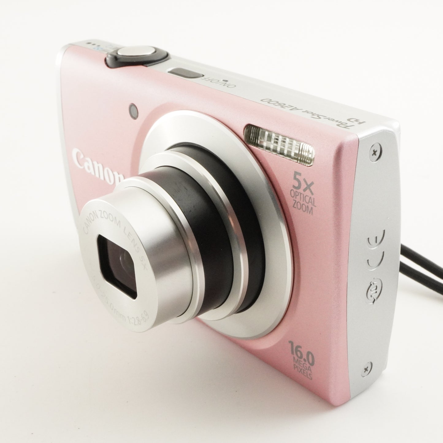 Canon PowerShot A2600 HD Pink + 4GB SDHC Card Digital Camera from Japan #10262