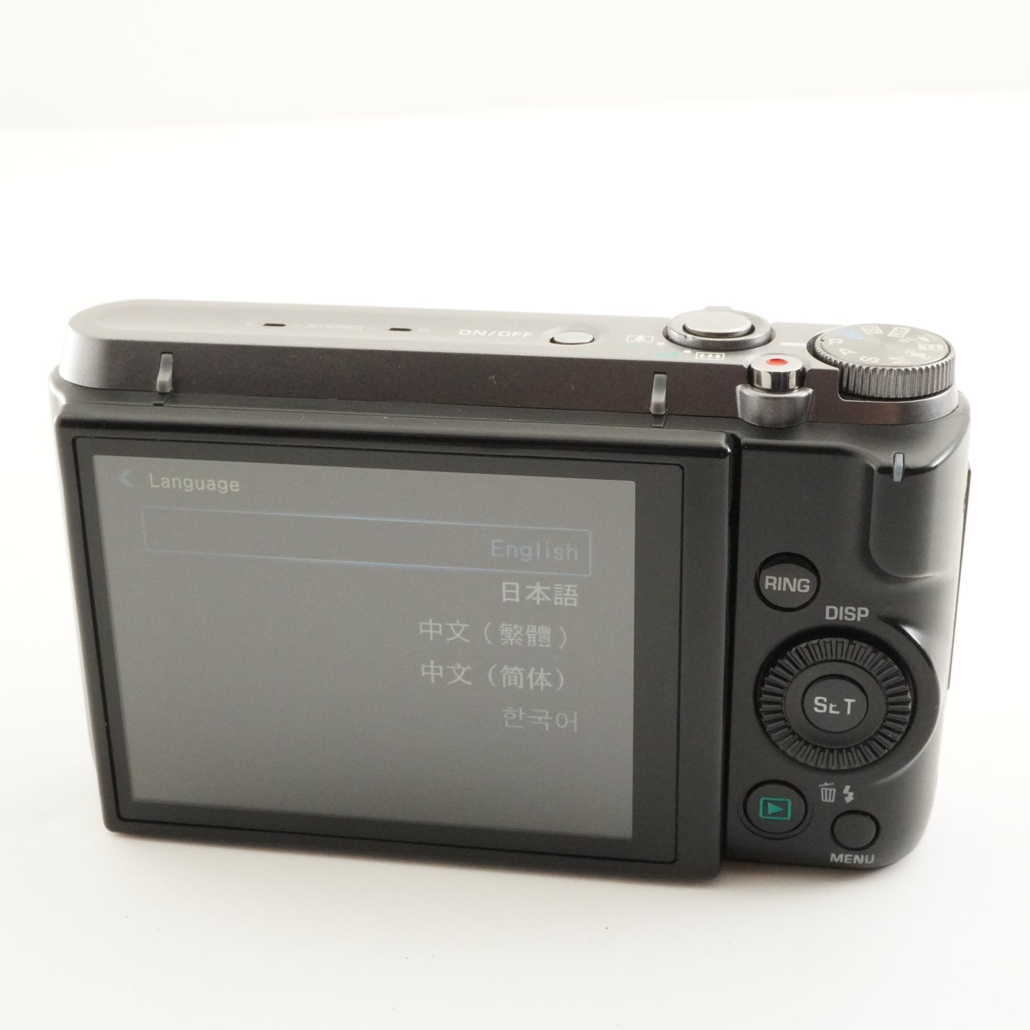 CASIO EXILIM EX-ZR1100 Black + 4GB SDHC Card Digital Camera from Japan #10290