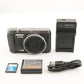 CASIO EXILIM EX-ZR1100 Black + 4GB SDHC Card Digital Camera from Japan #10290