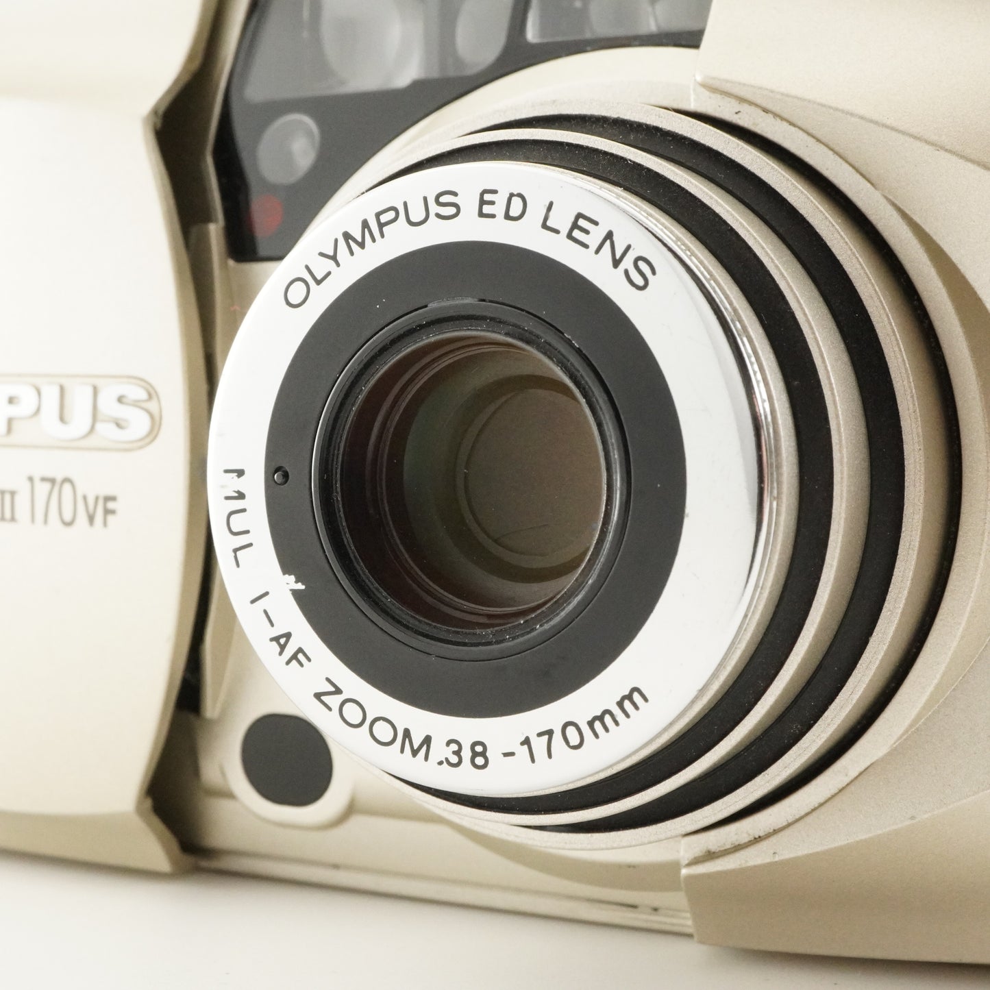 OLYMPUS mju II 170 VF [mju:] + Case + RC-200 Film Camera from Japan #10303