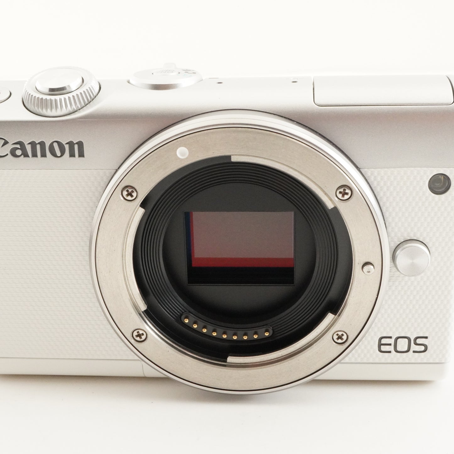 Canon EOS M100 White + EF-M 15-45 + 55-200 In Box + 4GB SDCard from Japan #10438