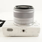 Canon EOS M100 White + EF-M 15-45 + 55-200 In Box + 4GB SDCard from Japan #10438