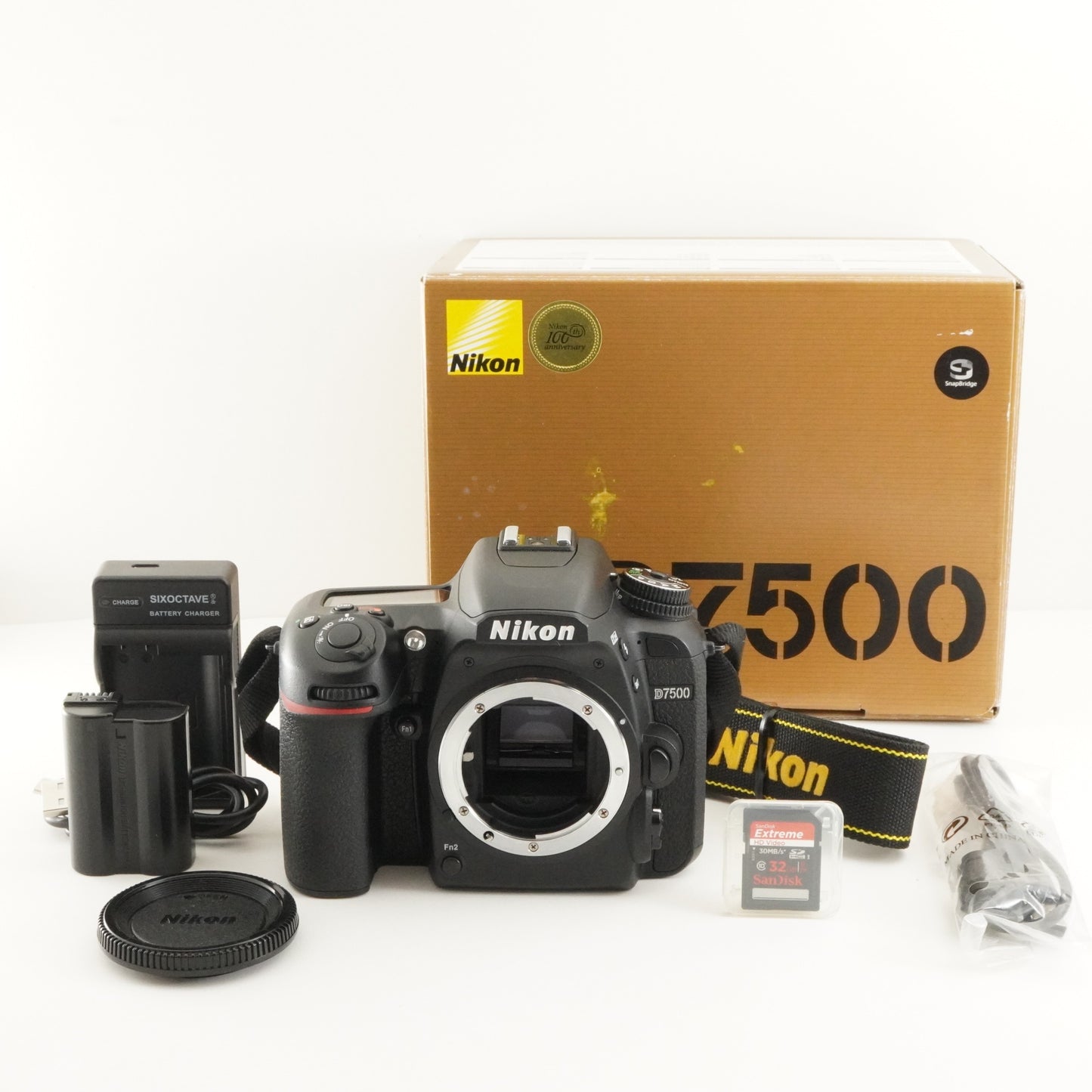 [2,048 Shots] Nikon D7500 In Box DSLR Camera from Japan #10440