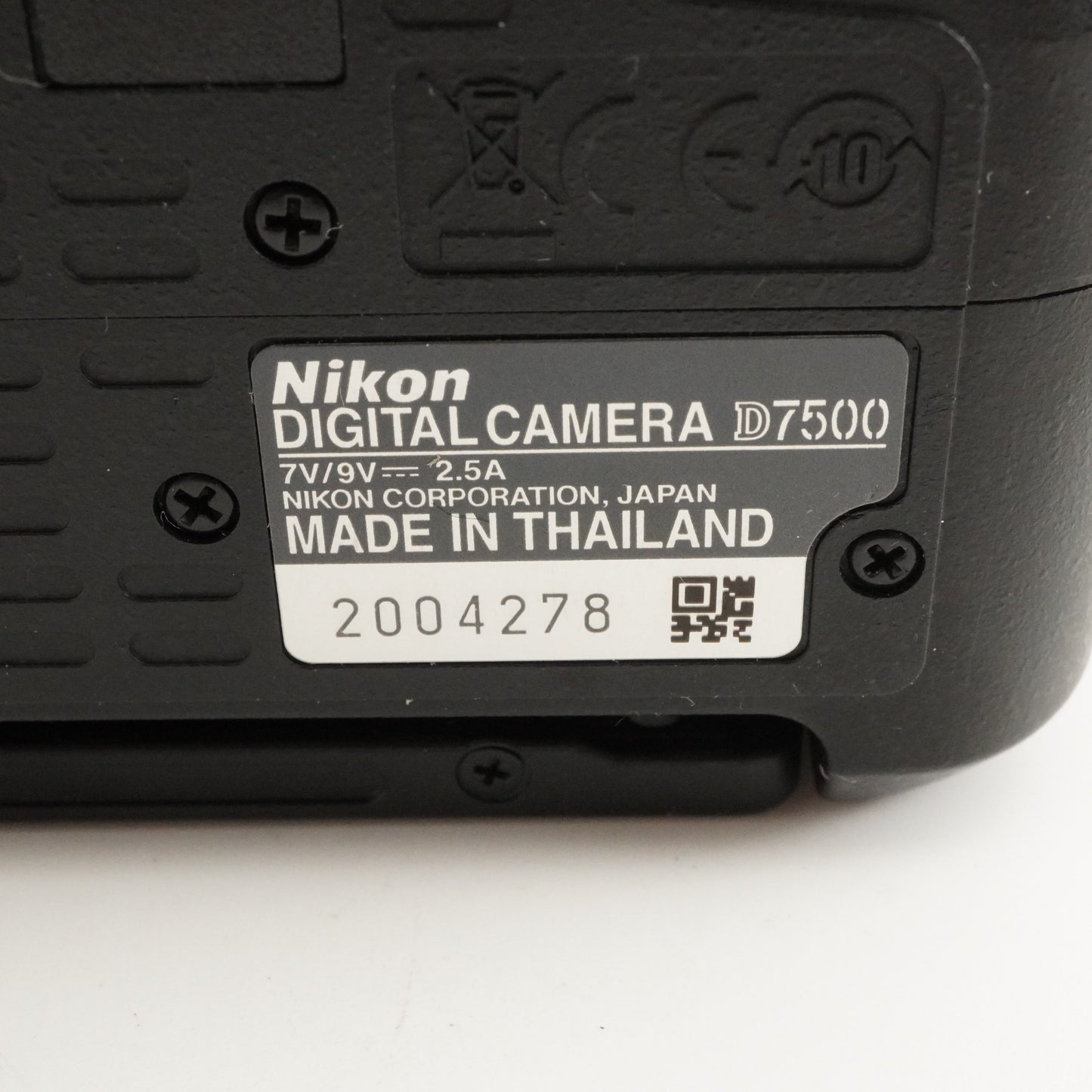 [2,048 Shots] Nikon D7500 In Box DSLR Camera from Japan #10440
