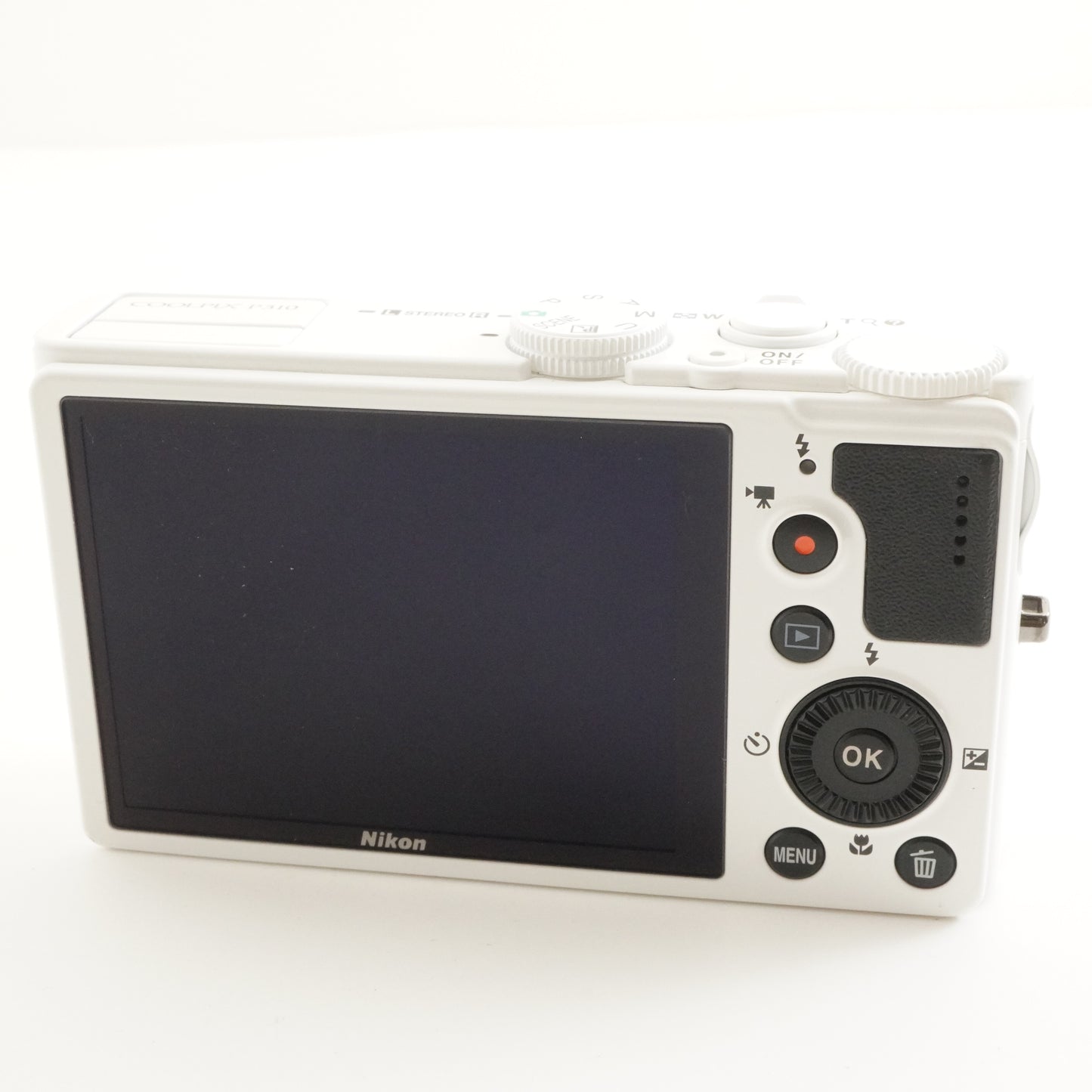 Nikon COOLPIX P310 White + 4GB SDHC Card Digital Camera from Japan #10454