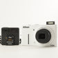 Nikon COOLPIX P310 White + 4GB SDHC Card Digital Camera from Japan #10454