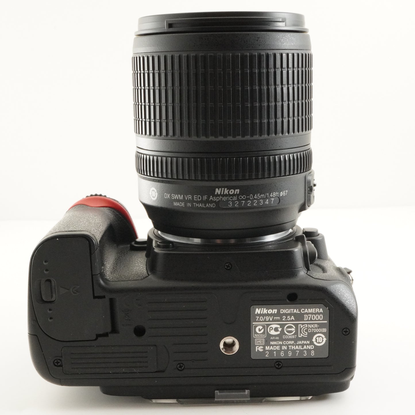 [3,467 Shots] Nikon D7000 In Box + AF-S 18-105mm + 32GB SDCard from Japan #10508