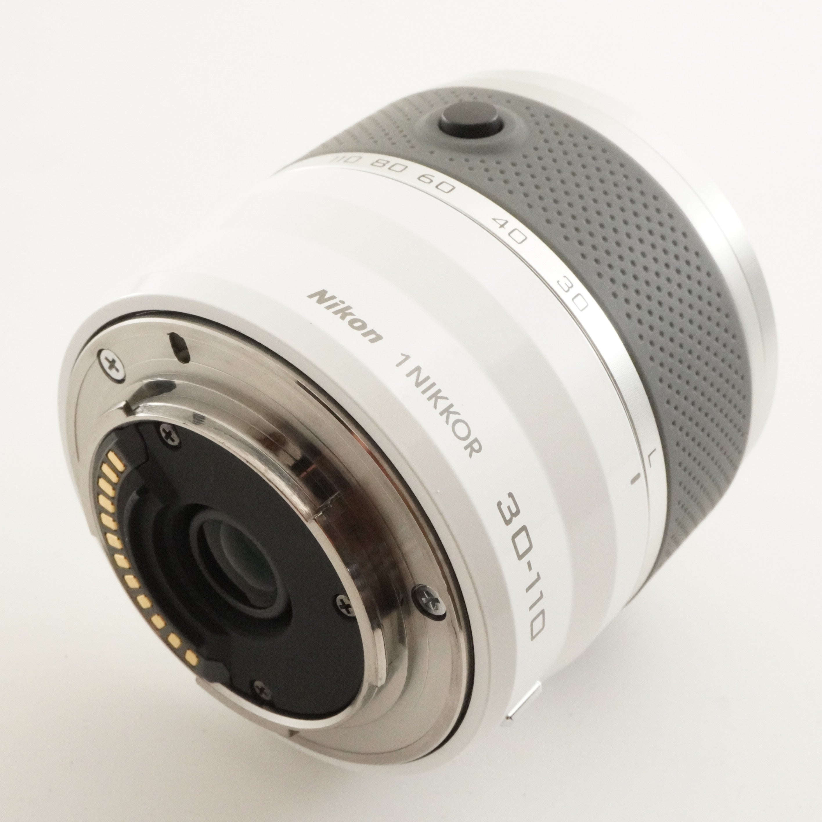 2,937 Shots] Nikon 1 V1 White + 30-110mm + SB-N5 + 4GB SDCard from