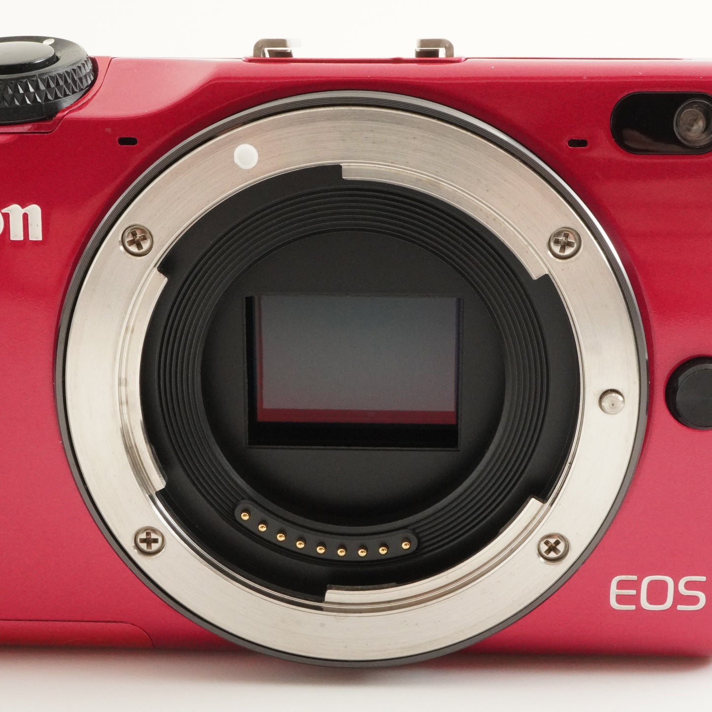 Canon EOS M2 Red + EF-M 18-55mm F3.5-5.6 IS STM Digital Camera from Japan #10565