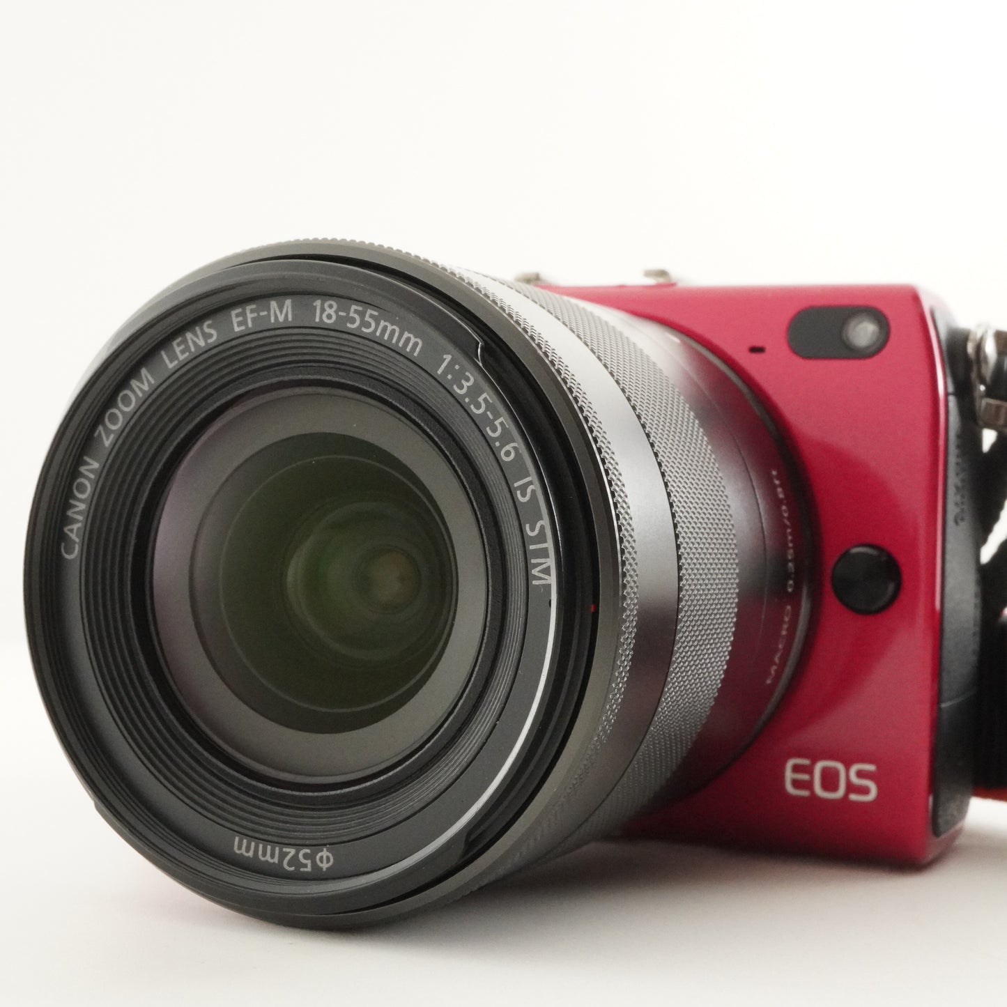 Canon EOS M2 Red + EF-M 18-55mm F3.5-5.6 IS STM Digital Camera from Japan #10565