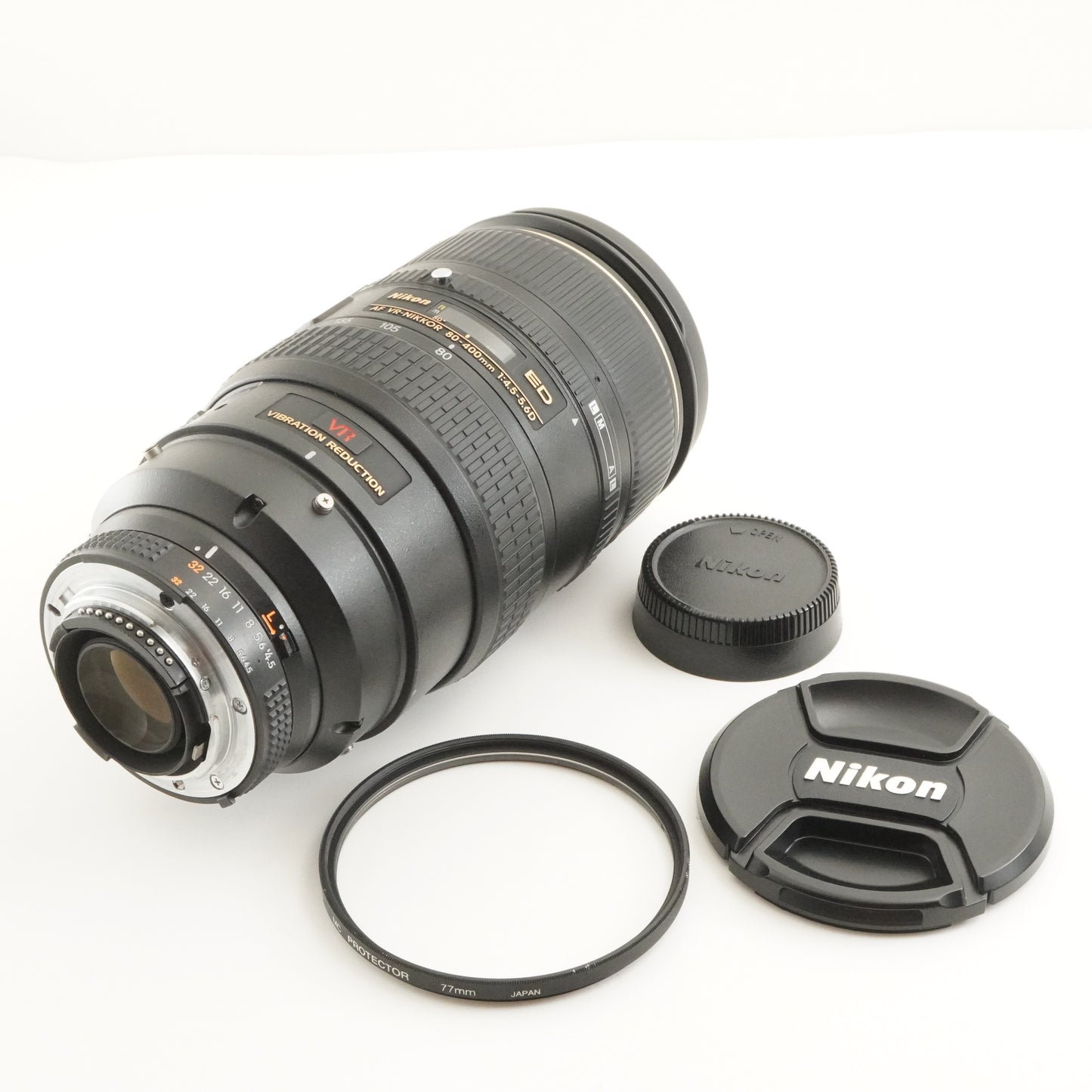 Nikon AF VR NIKKOR 80-400mm F4.5-5.6 D ED AF ZOOM Lens from Japan #10707