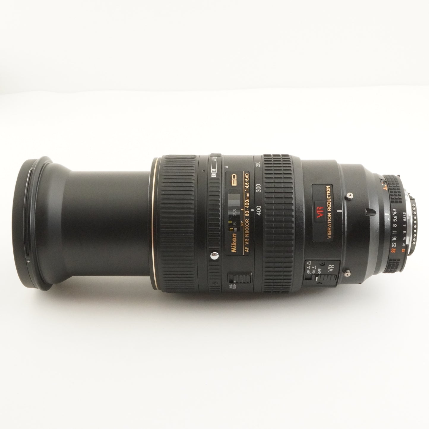 Nikon AF VR NIKKOR 80-400mm F4.5-5.6 D ED AF ZOOM Lens from Japan #10707