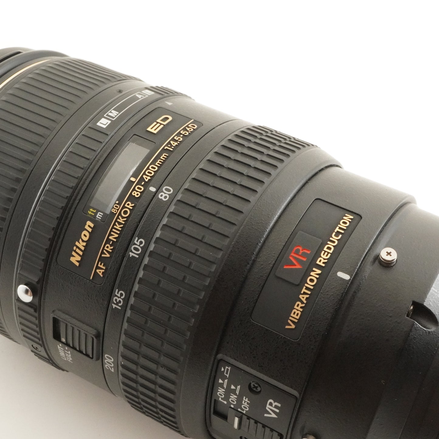 Nikon AF VR NIKKOR 80-400mm F4.5-5.6 D ED AF ZOOM Lens from Japan #10707