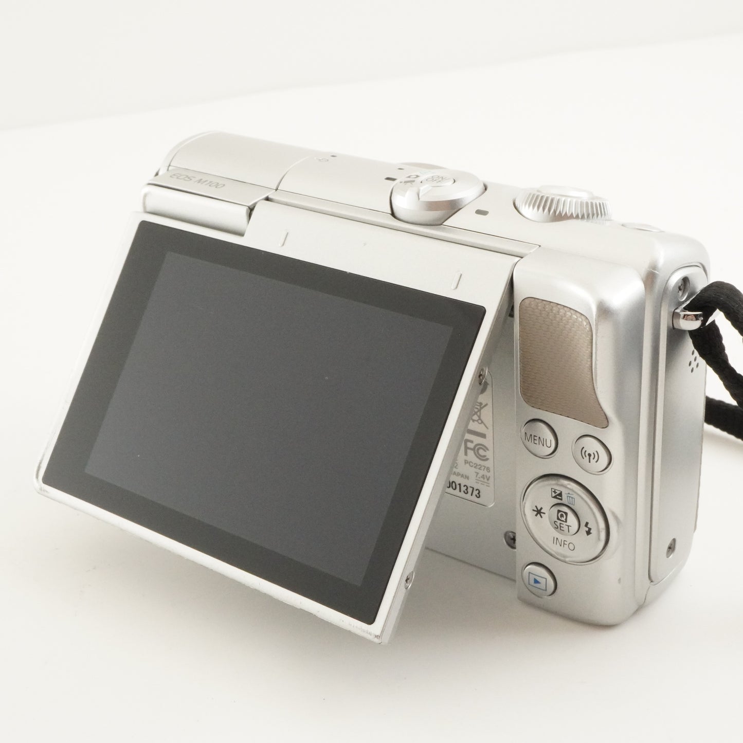 Canon EOS M100 Silver + EF-M 15-45mm IS STM + 4GB SDHC Card from Japan #10722