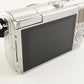 Canon EOS M100 Silver + EF-M 15-45mm IS STM + 4GB SDHC Card from Japan #10722