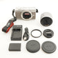 Canon EOS M100 Silver + EF-M 15-45mm IS STM + 4GB SDHC Card from Japan #10722