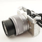 Canon EOS M100 Silver + EF-M 15-45mm IS STM + 4GB SDHC Card from Japan #10722